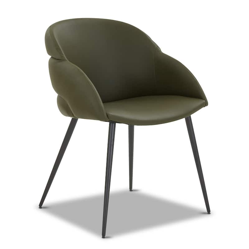 Poly & Bark Como Dining Chair (Set of 2) - Set of 2 - Midori Green