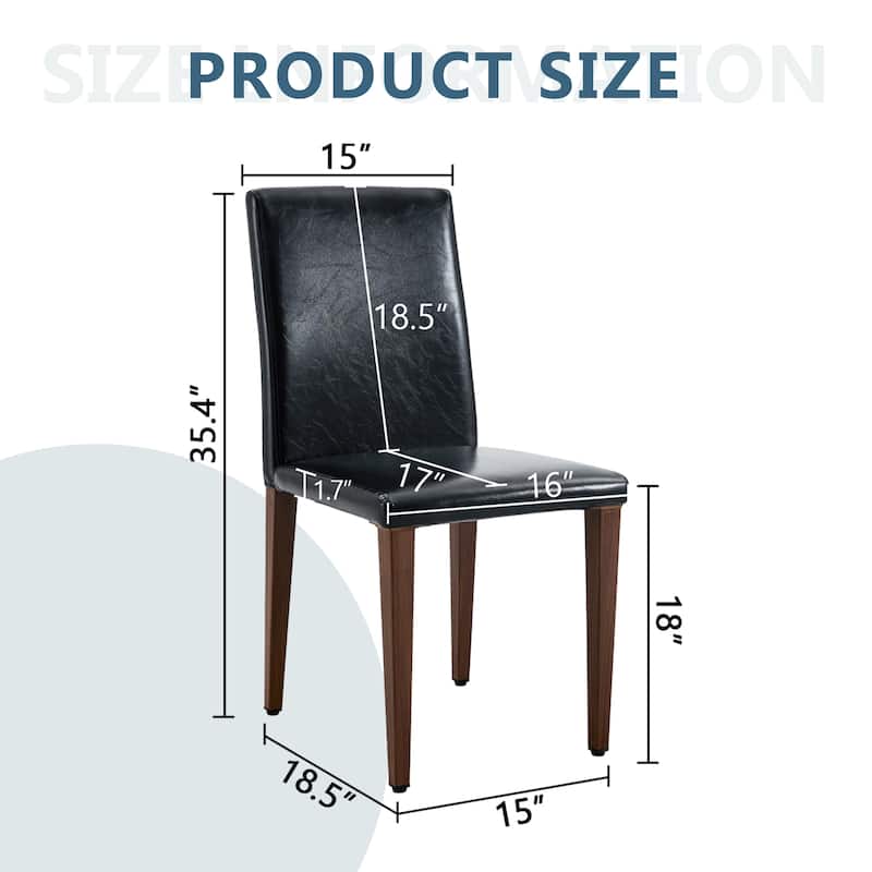 Simple Versatile Linen-Cotton Dining Chairs Exquisite Versatile Dining Chairs (Set of 4)