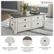 preview thumbnail 3 of 5, Signature Design by Ashley Havalance Storage Lift-top Coffee Table - 46"W x 26"D x 20"H