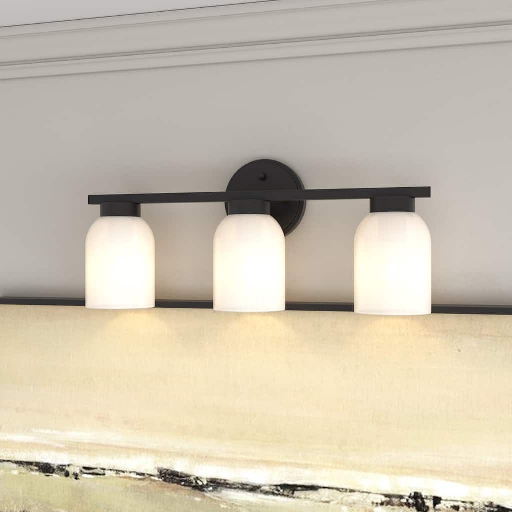 Acroma 3 - Light Dimmable Vanity Light Metal Bathroom Vanity Light - 3-light