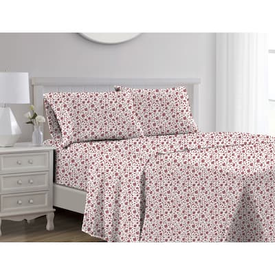 Edina 1000TC Cotton Sheet Set Mauve King