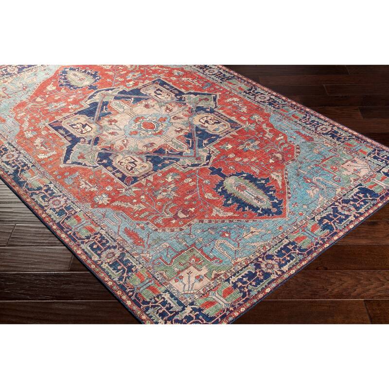 Livabliss Tiersen Vintage Persian Medallion Area Rug