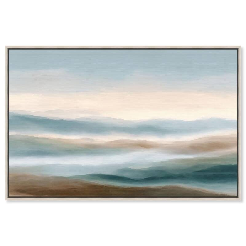 Nuance of the Range II Canvas by Art Remedy - 15" x 10" - Silver