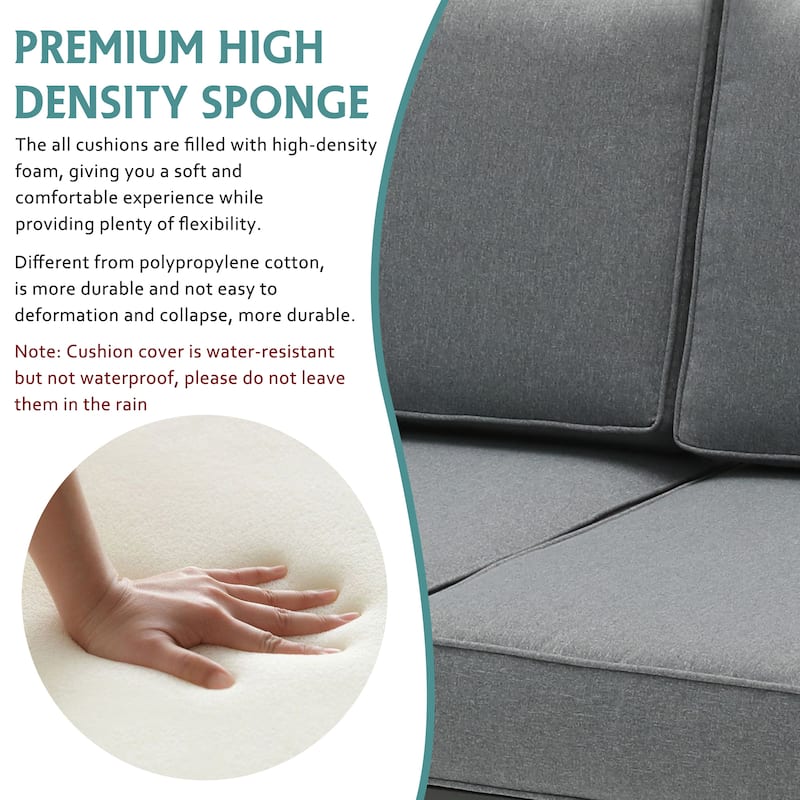 Royalcraft 7-Piece Aluminum Patio Conversation Set