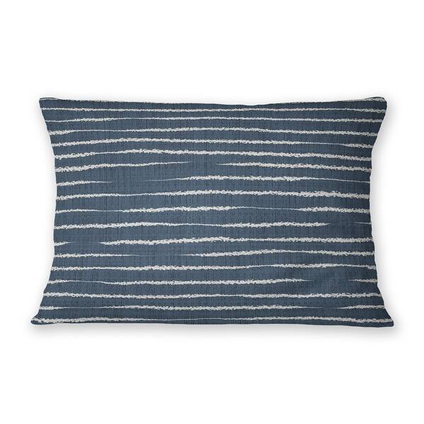 REVEAL BLUE Outdoor Lumbar Pillow By Kavka Designs Bed Bath & Beyond