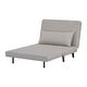 preview thumbnail 70 of 150, Tustin Upholstered Convertible Lounge/ Sleeper Chair