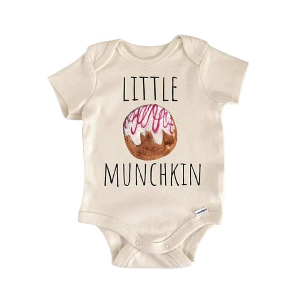 Donut Munchkin Bakery - Baby Boy Girl Clothes Infant Bodysuit Funny Cute Newborn