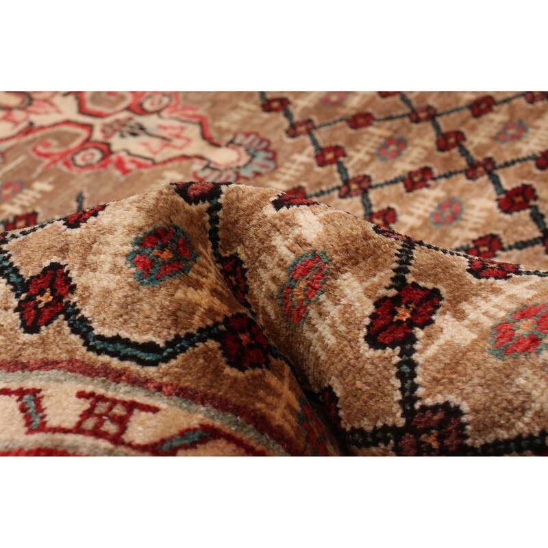 ECARPETGALLERY Hand-knotted Konya Anatolian Brown Wool Rug - 4'11 x 9'9
