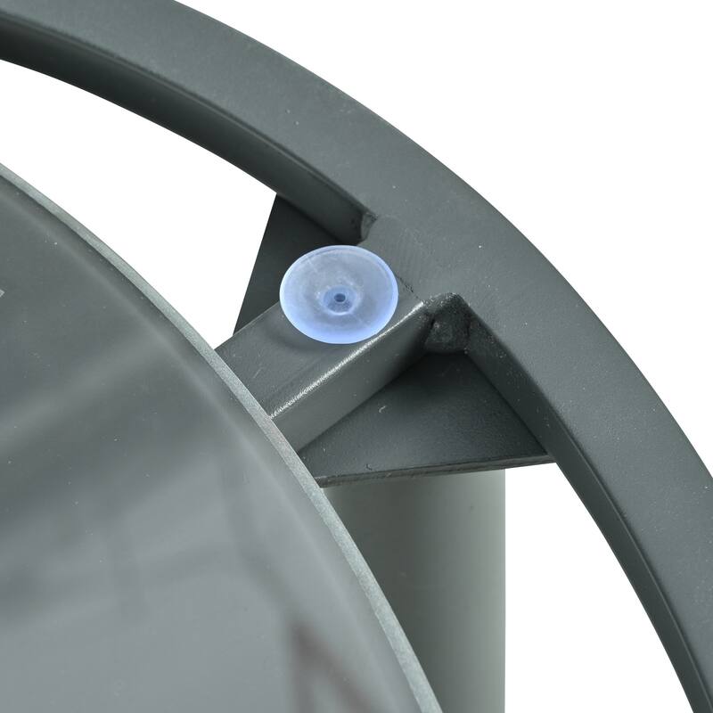 6/8-Piece Half Moon PE Wicker Patio Sectional Set with Dual Coffee Tables