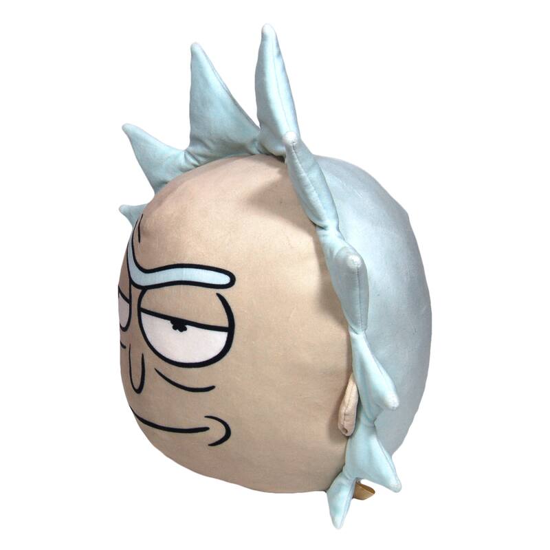 Warner Brothers Rick & Morty Rick Sanchez 11 Inch Travel Cloud Pillow - 11 inches