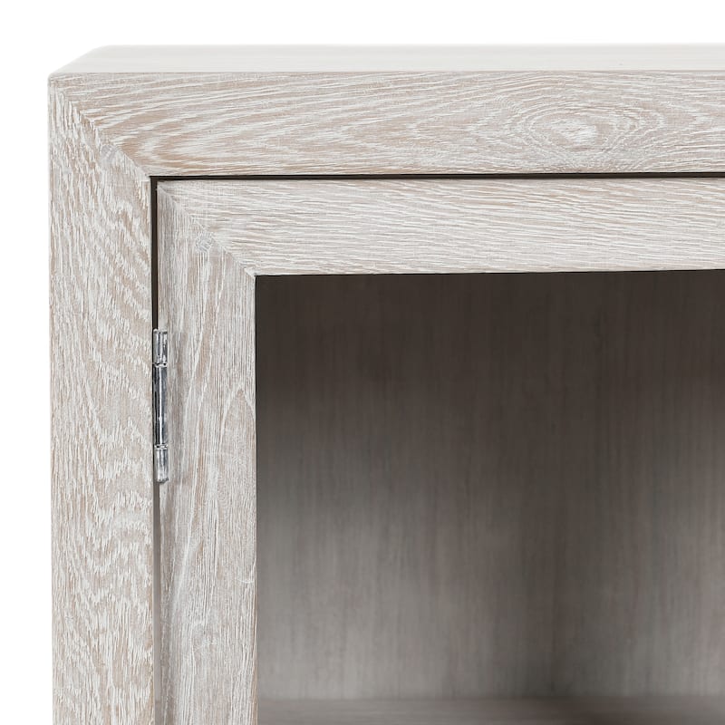 Classic Home Bradley Four Door Sideboard in Whitewash