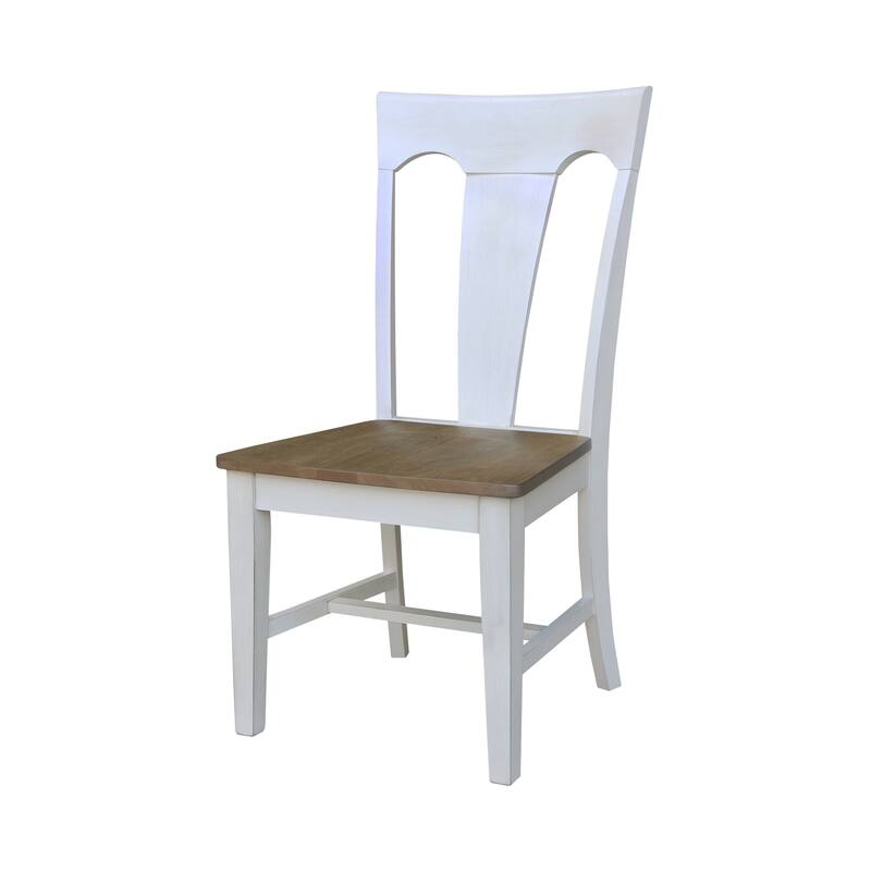 Elle Solid Wood Dining Chairs, Set of 2