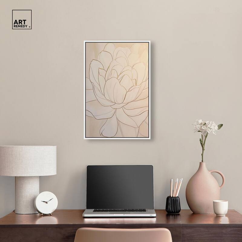 Sculpted Shards I Canvas by Art Remedy
