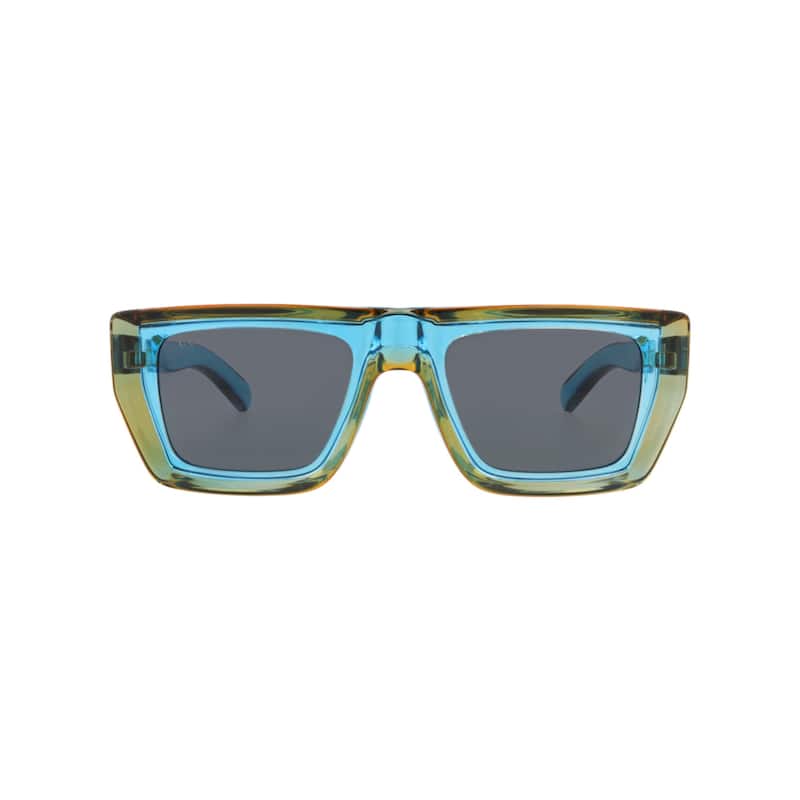 Gucci Square-Frame Injection Sunglasses - Blue Blue Blue - Blue - Blue Lens