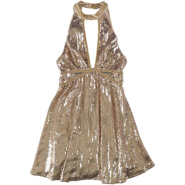 Shop Free People Womens Film Noir Sequined A Line Tank Top Dress