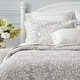 preview thumbnail 11 of 10, Laura Ashley Rowland Cotton Reversible Grey Quilt Set