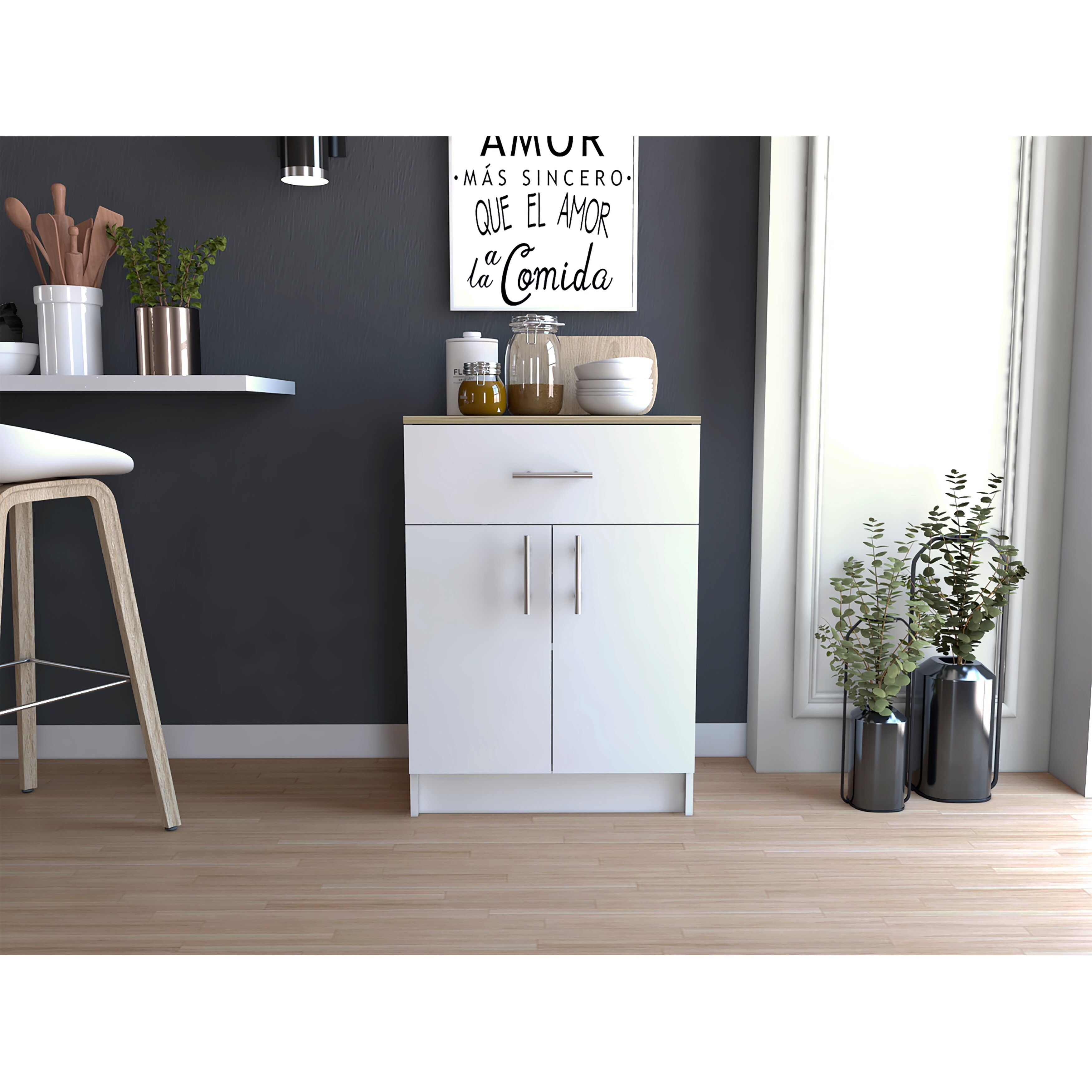 Multi storage store pantry cabinet
