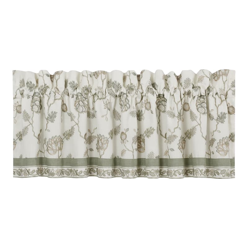 J. Queen New York Fairview Window Straight Valance