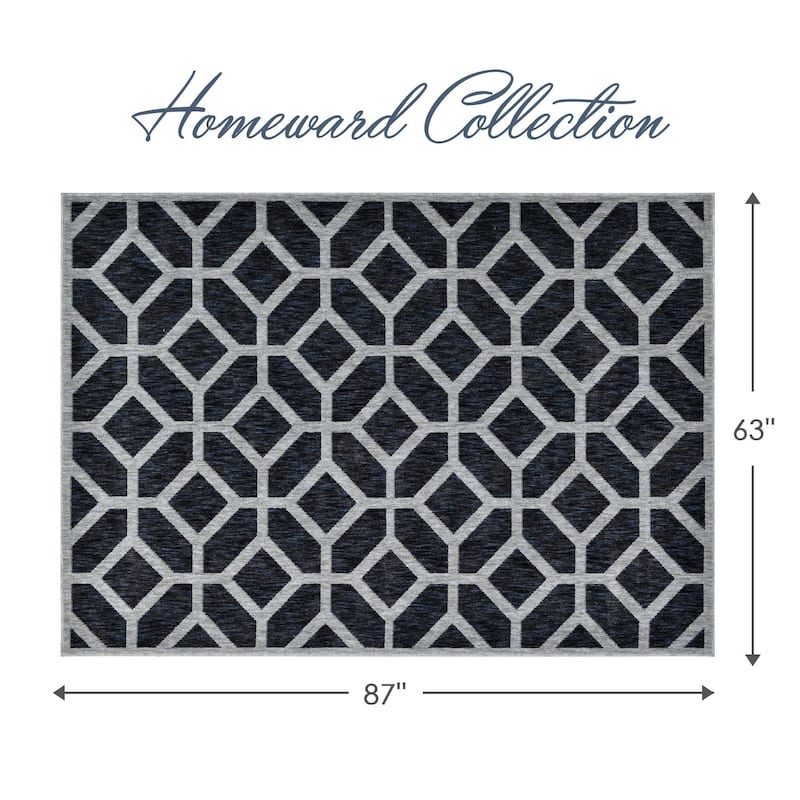 Homeward Collection Area Rug Oriental Rug for Living Room