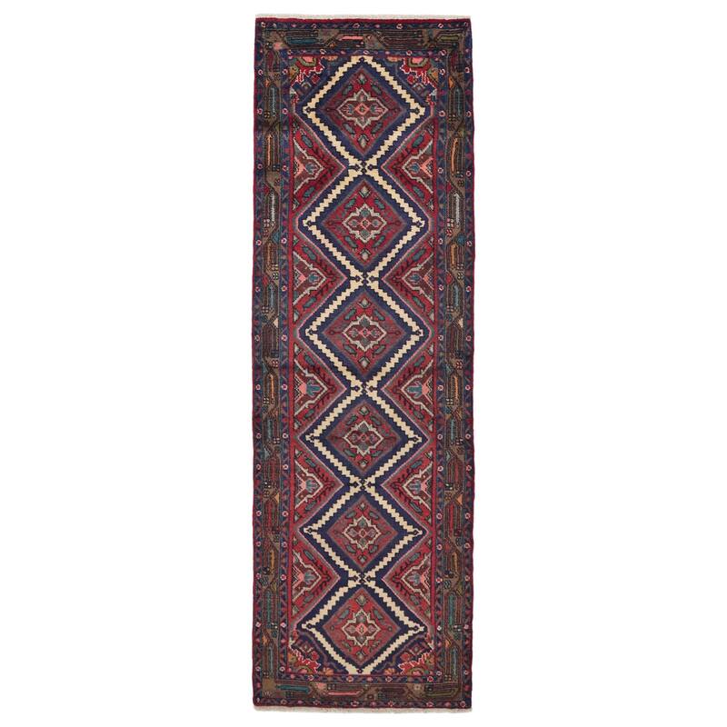 ECARPETGALLERY Hand-knotted Konya Anatolian Red Wool Rug - 2'8 x 9'5