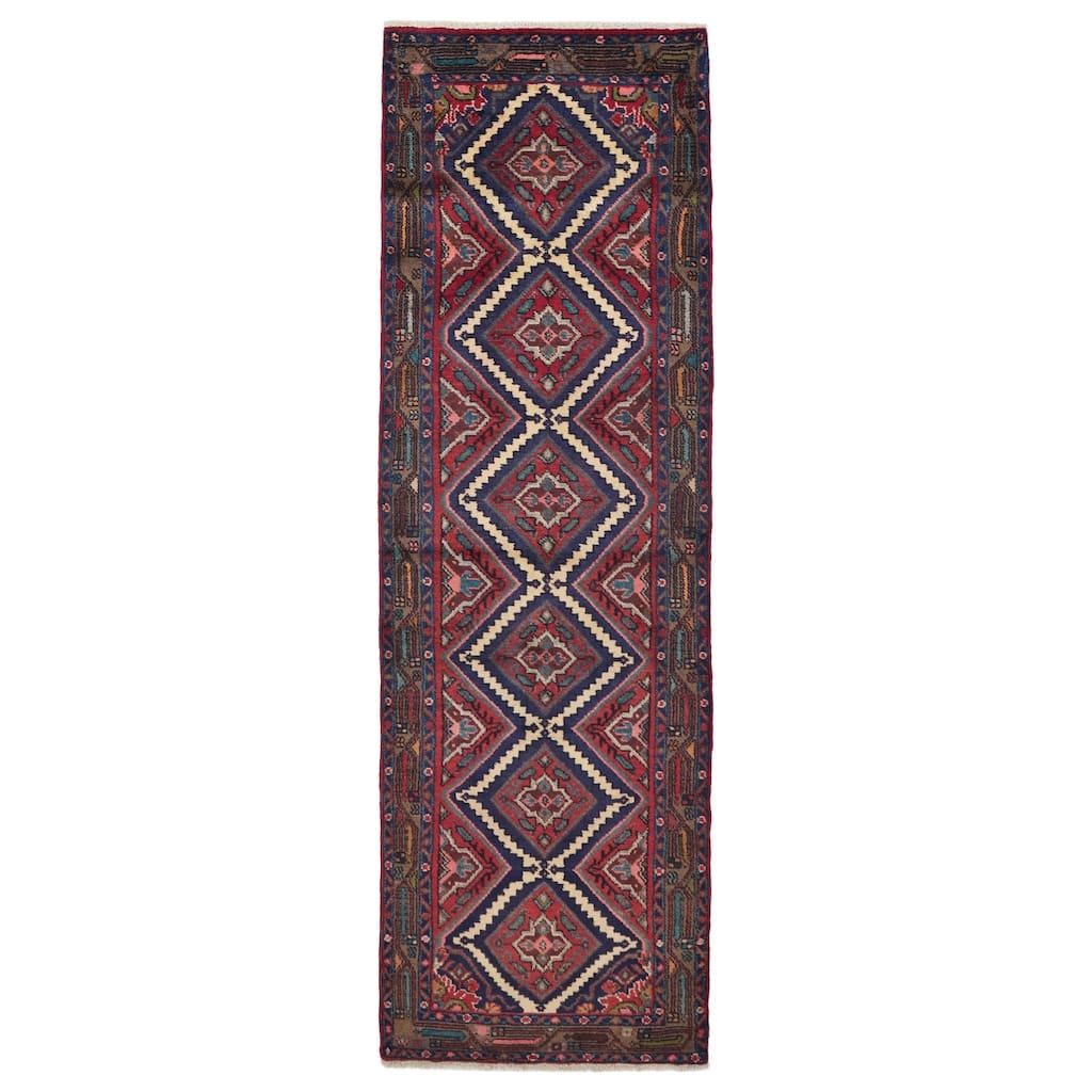 ECARPETGALLERY Hand-knotted Konya Anatolian Red Wool Rug - 2'8 x 9'5