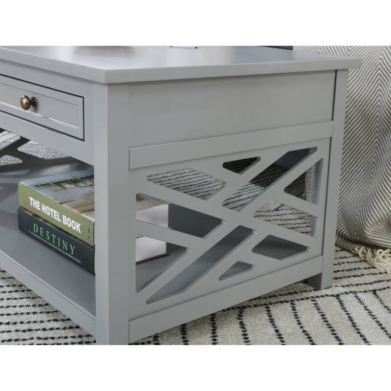 Porch & Den Altadena 3-piece Coffee and End Table Set with Drawers