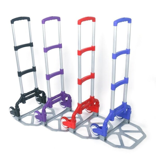 collapsible luggage trolley