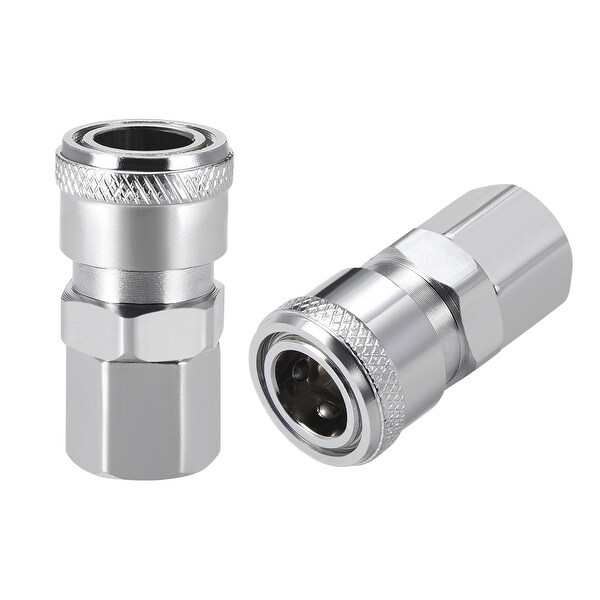 Quick Coupler,1/4"Socket x1/4" G Female Pressure Washer Adapter Air Fitting 2pcs - 1/4" G Socket 2pcs