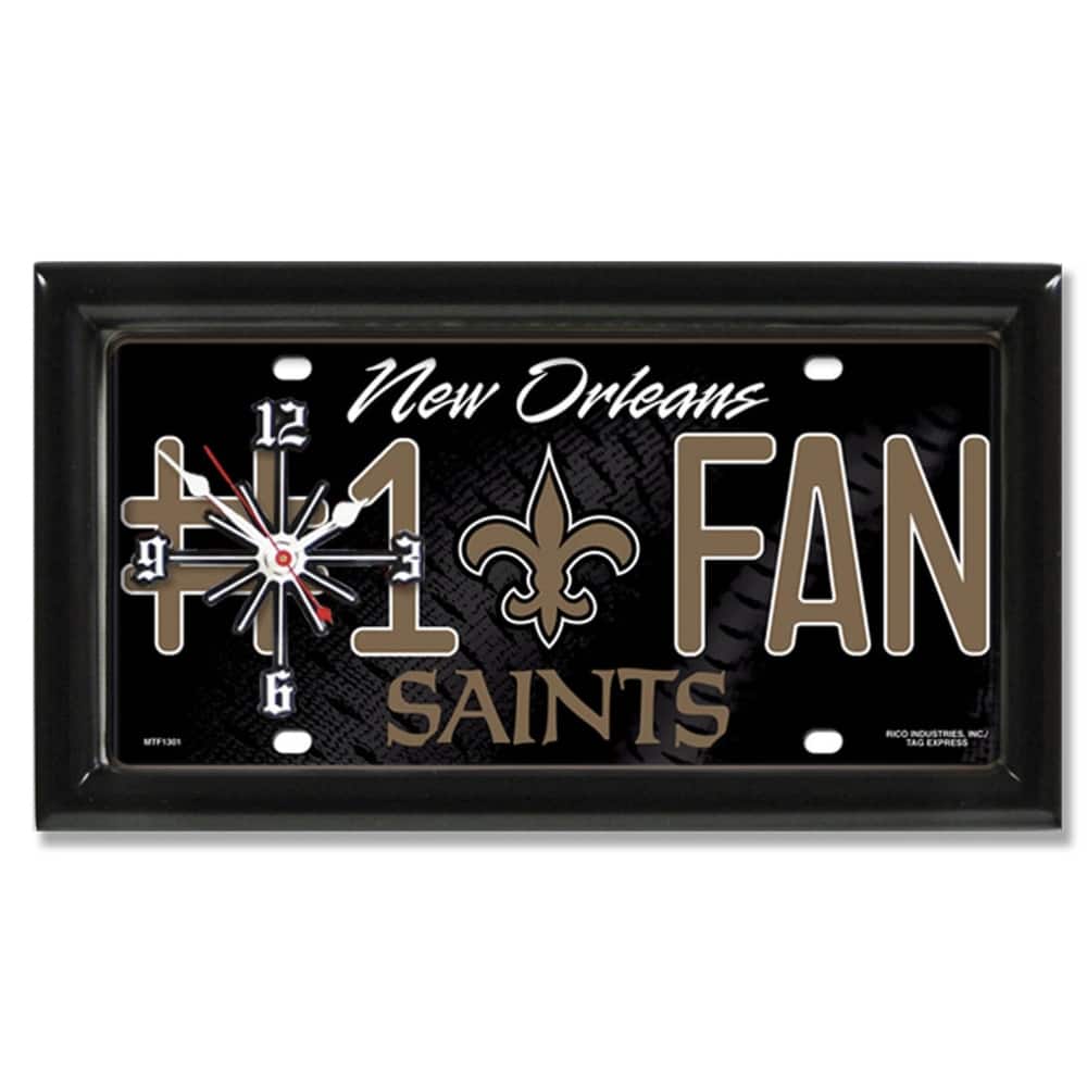 New Orleans Saints Clock