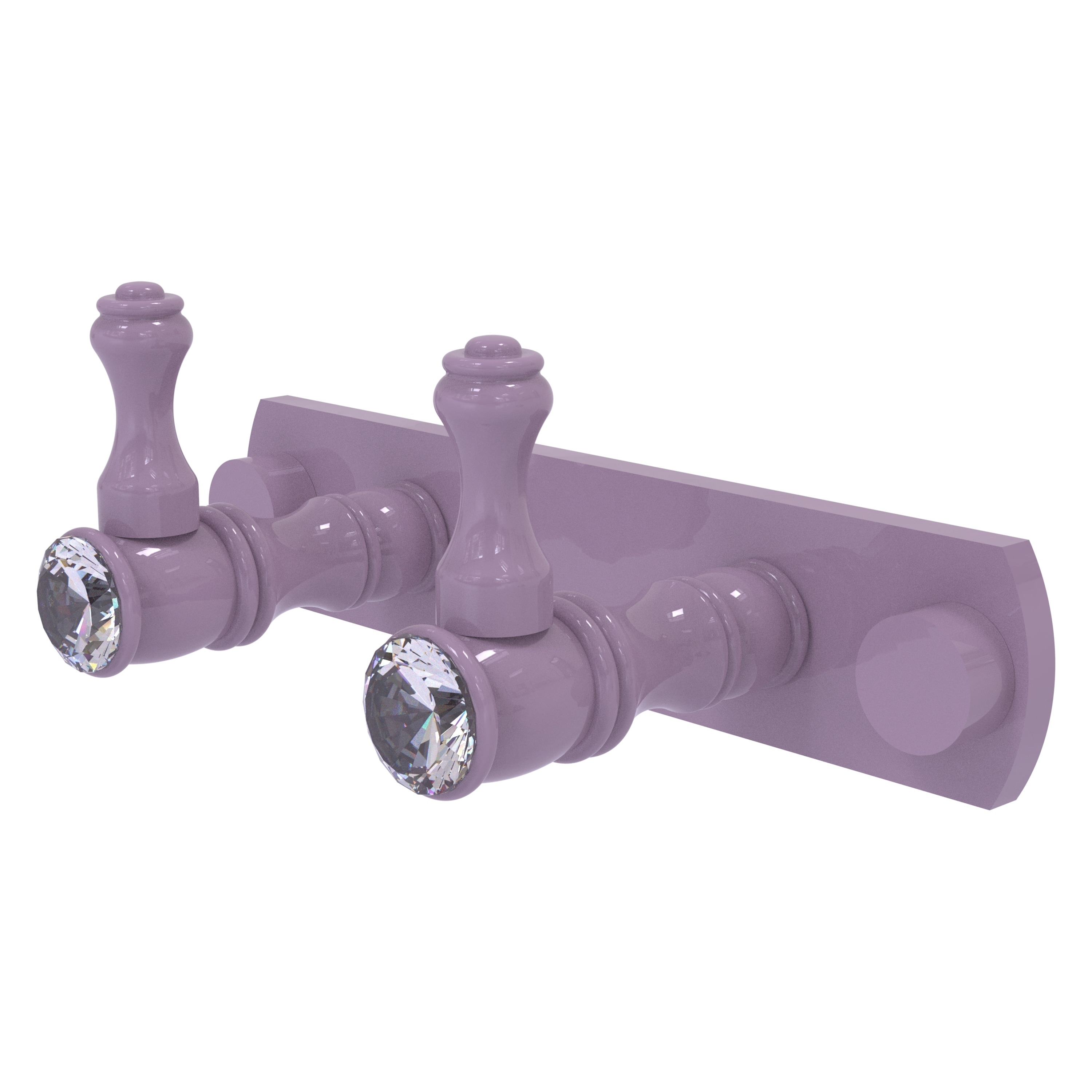 Allied Brass Carolina Crystal Collection 2 Position Multi Hook