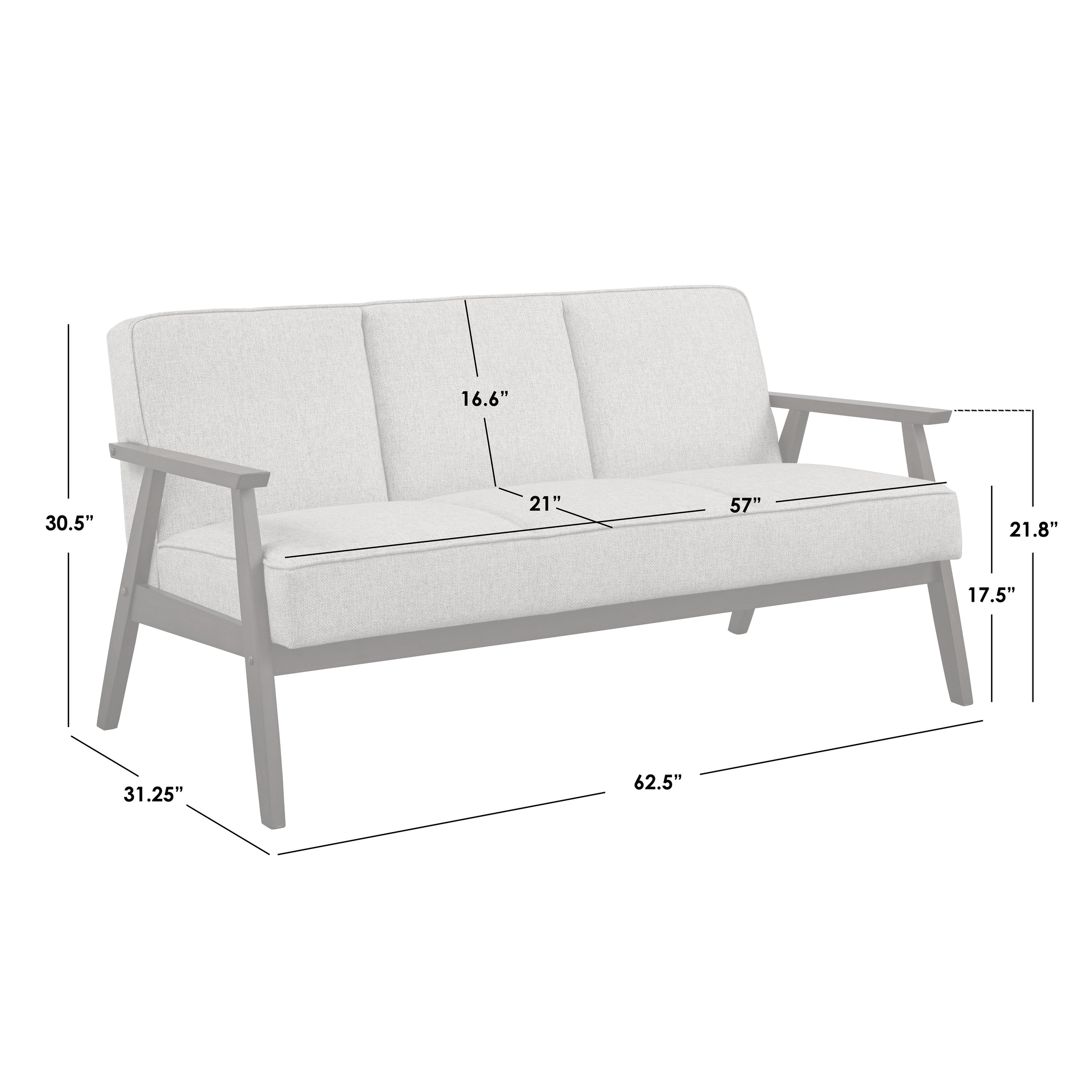 Simple Living Sonia Sofa - On Sale - Overstock - 27213607