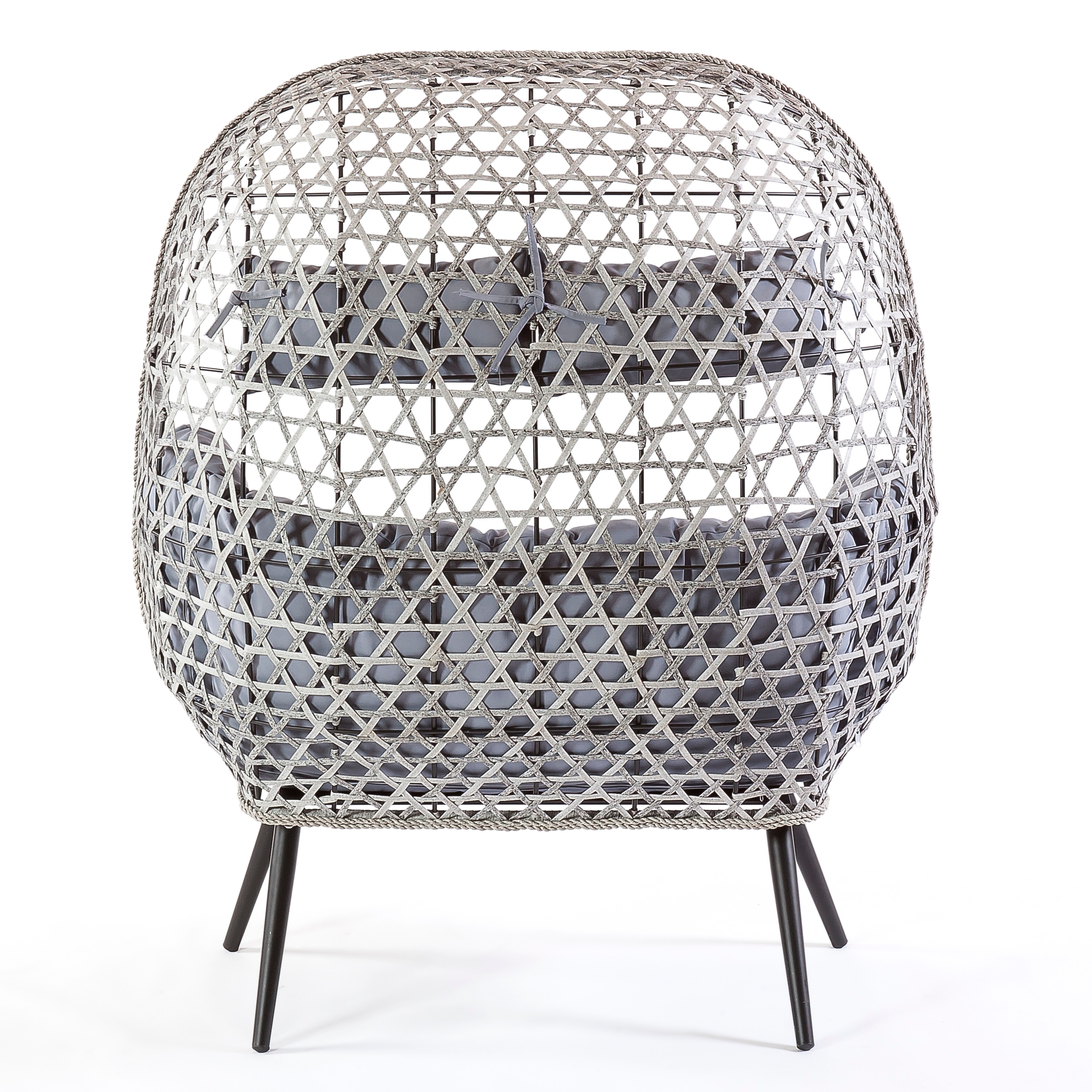 Naples standing sales rattan double chair