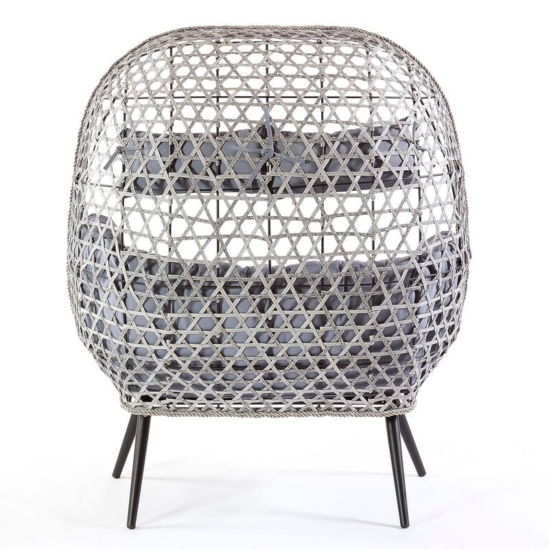 Naples Standing Double Rattan Chair