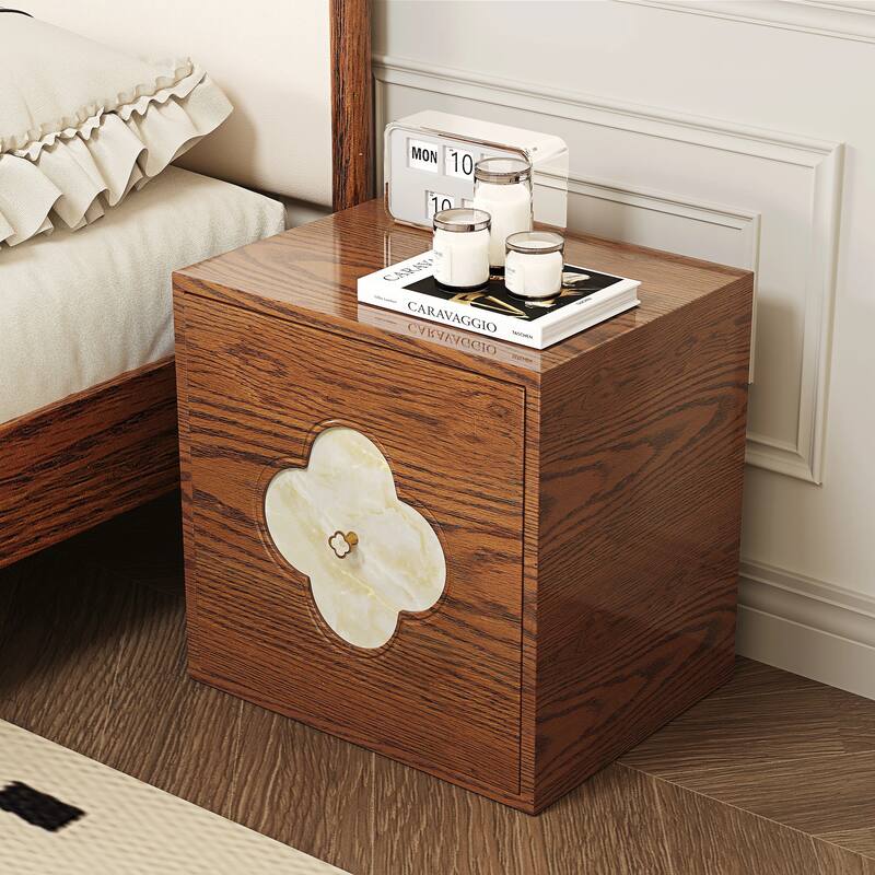 19.6'' W Nightstand With Storage, Bedside Table, Accent Cabinet With Door
