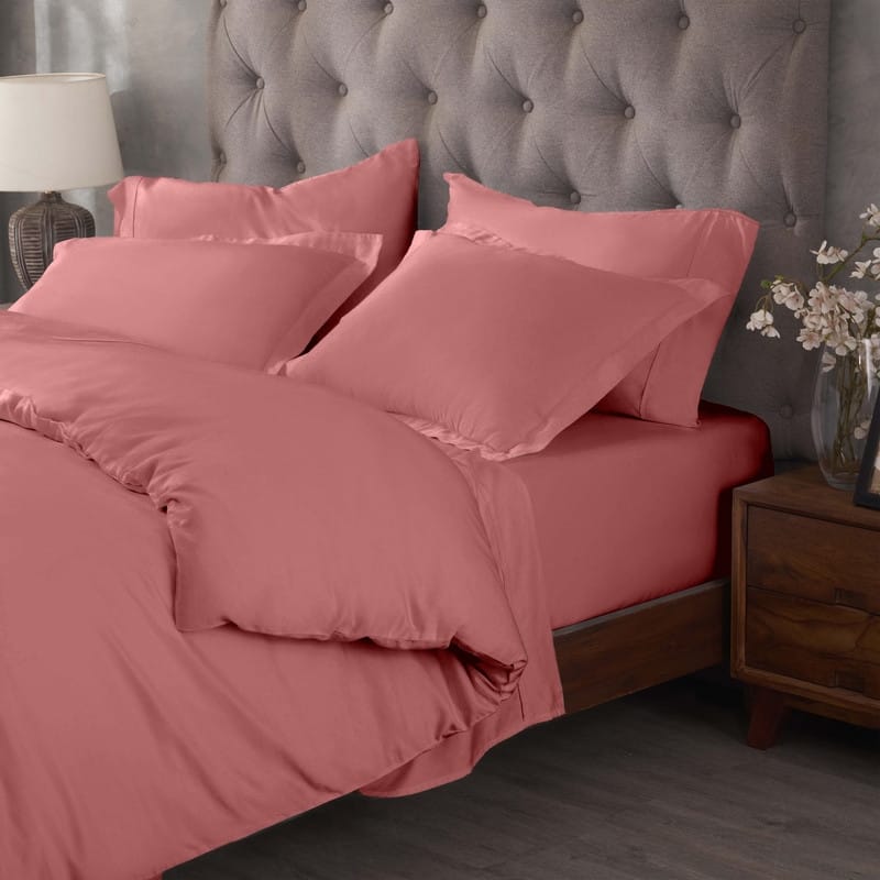 Superior Egyptian Cotton 400 Thread Count Solid Duvet Cover Set