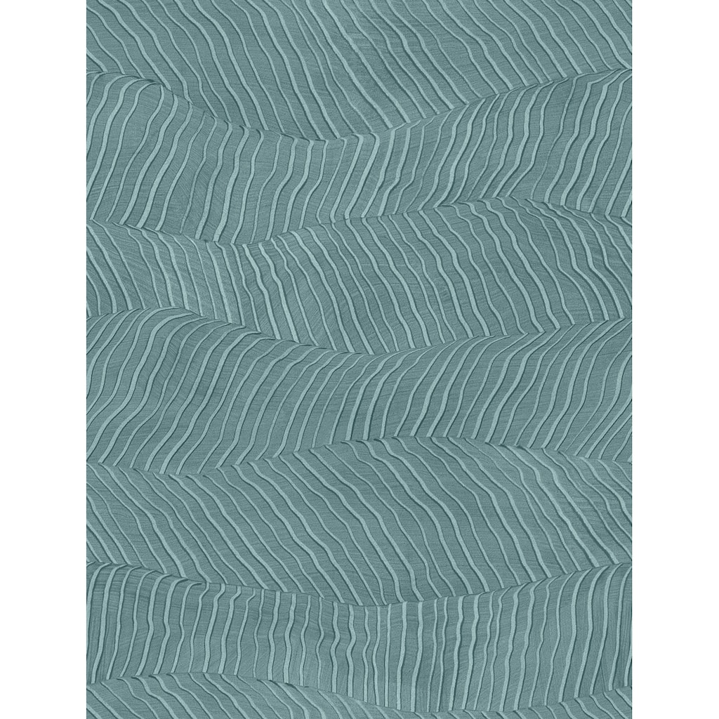 Sarah + Ruby Drift Turquoise Abstract Landscape Wallpaper