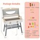 preview thumbnail 5 of 8, Kids Barbecue Grill Playset for Girls and Boys Aged 3+ - 25.5" x 14.5" x 32.5"
