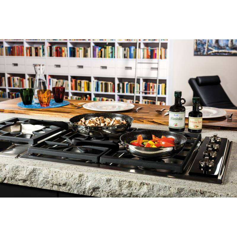 Mepra Fantasia 11" Stone Wok - Black