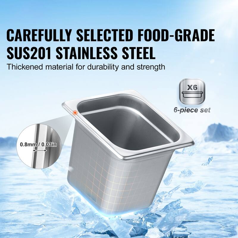 Hotel Pans Catering Storage Food Pan, for Industrial & Scientific