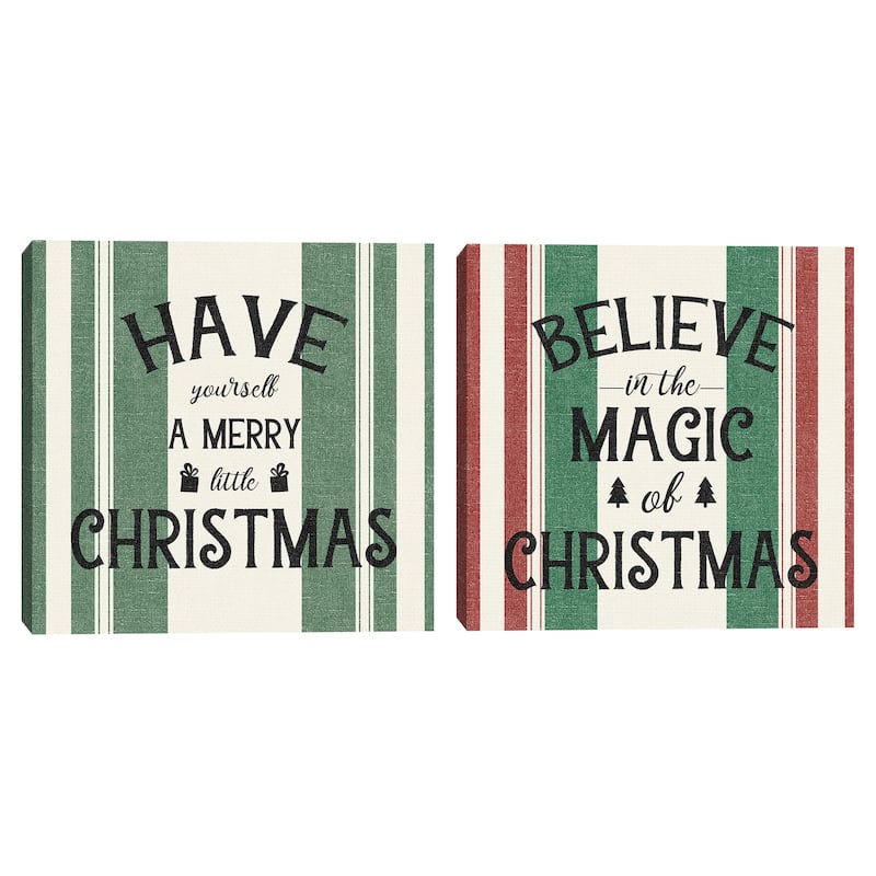 Heartland Holiday II, Heartland Holiday IV Canvas Art Prints