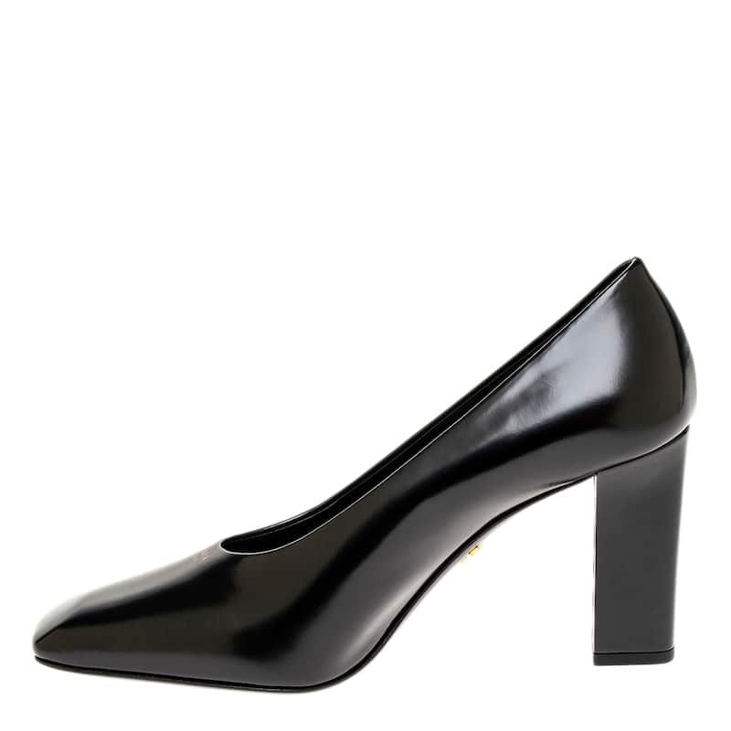 Prada Brushed Leather Pumps