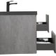 preview thumbnail 16 of 75, GDFStudio - Carter Floating Bathroom Vanity with Quartz Sand Countertop & Soft-Close Drawers