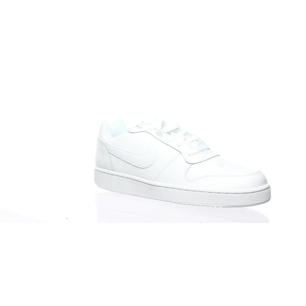 Shop Nike Womens Ebernon Low White White Basketball Shoes Size 9 5