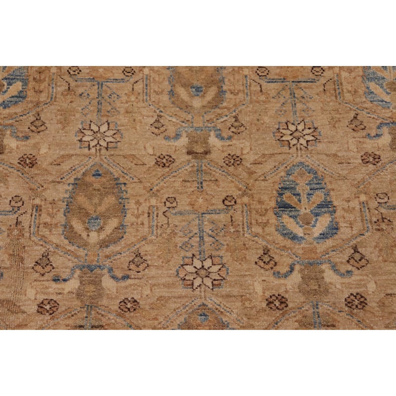 Vintage Herati Bidjar Hand Knotted Wool Rug