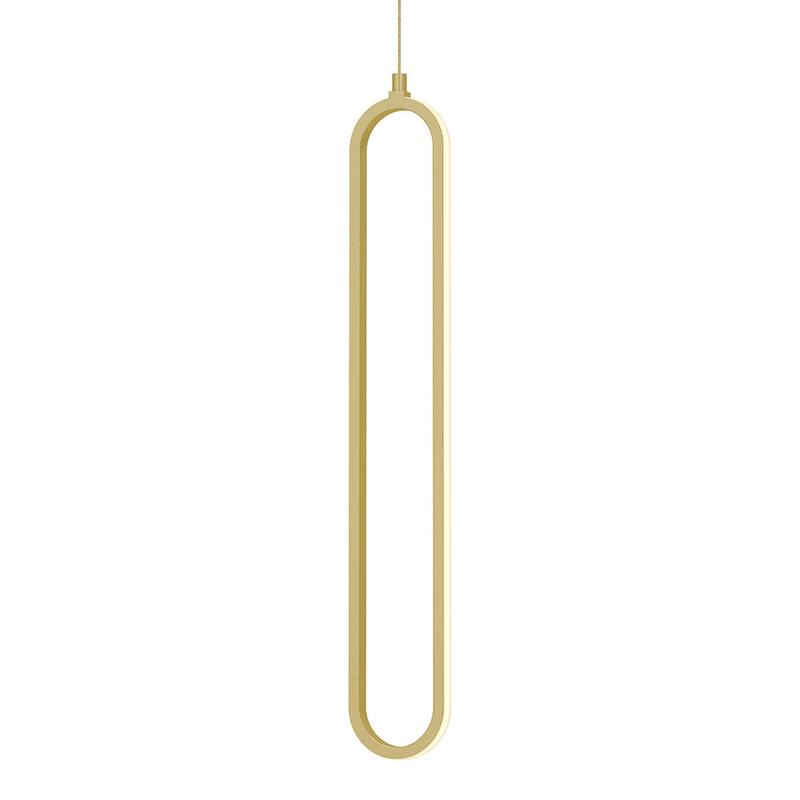 AFX SIEP24LAJD1 Sienna 23" Tall LED Mini Pendant - Gold / White