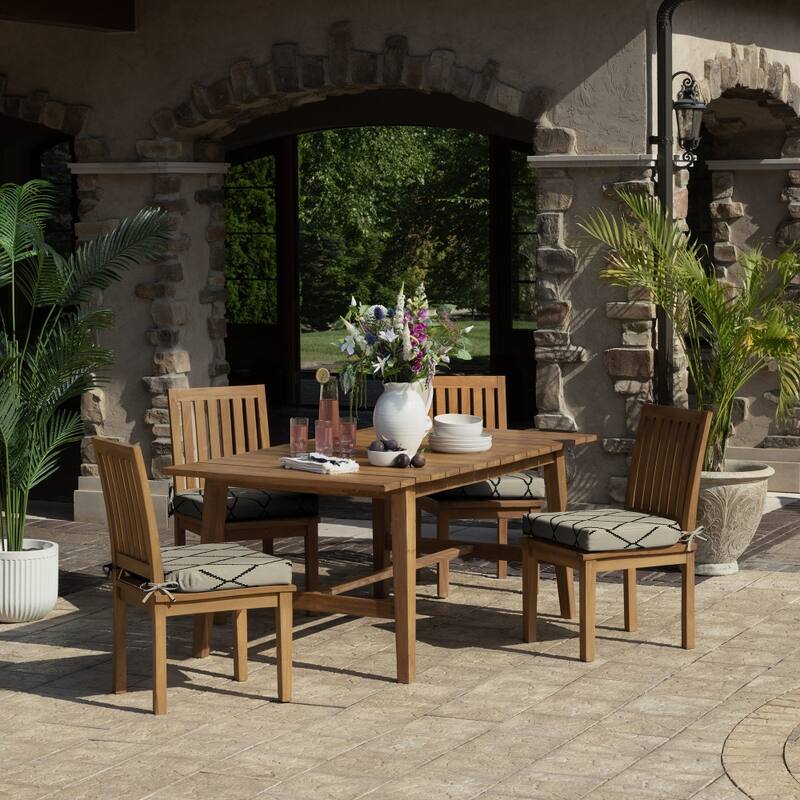 ARDEN Foam Outdoor Round Back Seat Cushion, 20 x 19