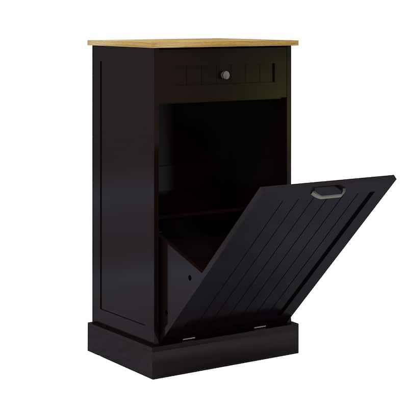 RR Kitchen Trash Cabinet