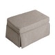 preview thumbnail 134 of 152, Rectangle Chenille Upholstered Storage Ottoman