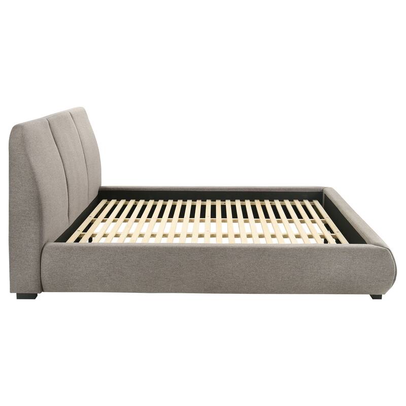 Mokena 46-inch Upholstered Platform Bed
