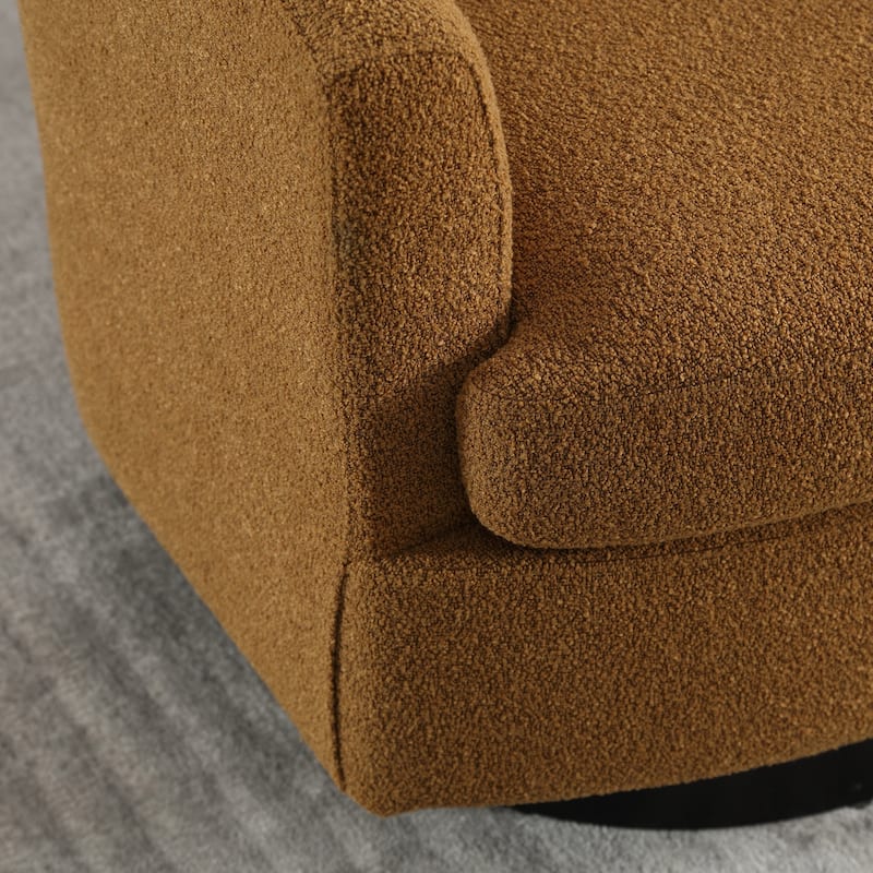 Swivel Accent Chair Armchair Upholstered Barrel Chairs